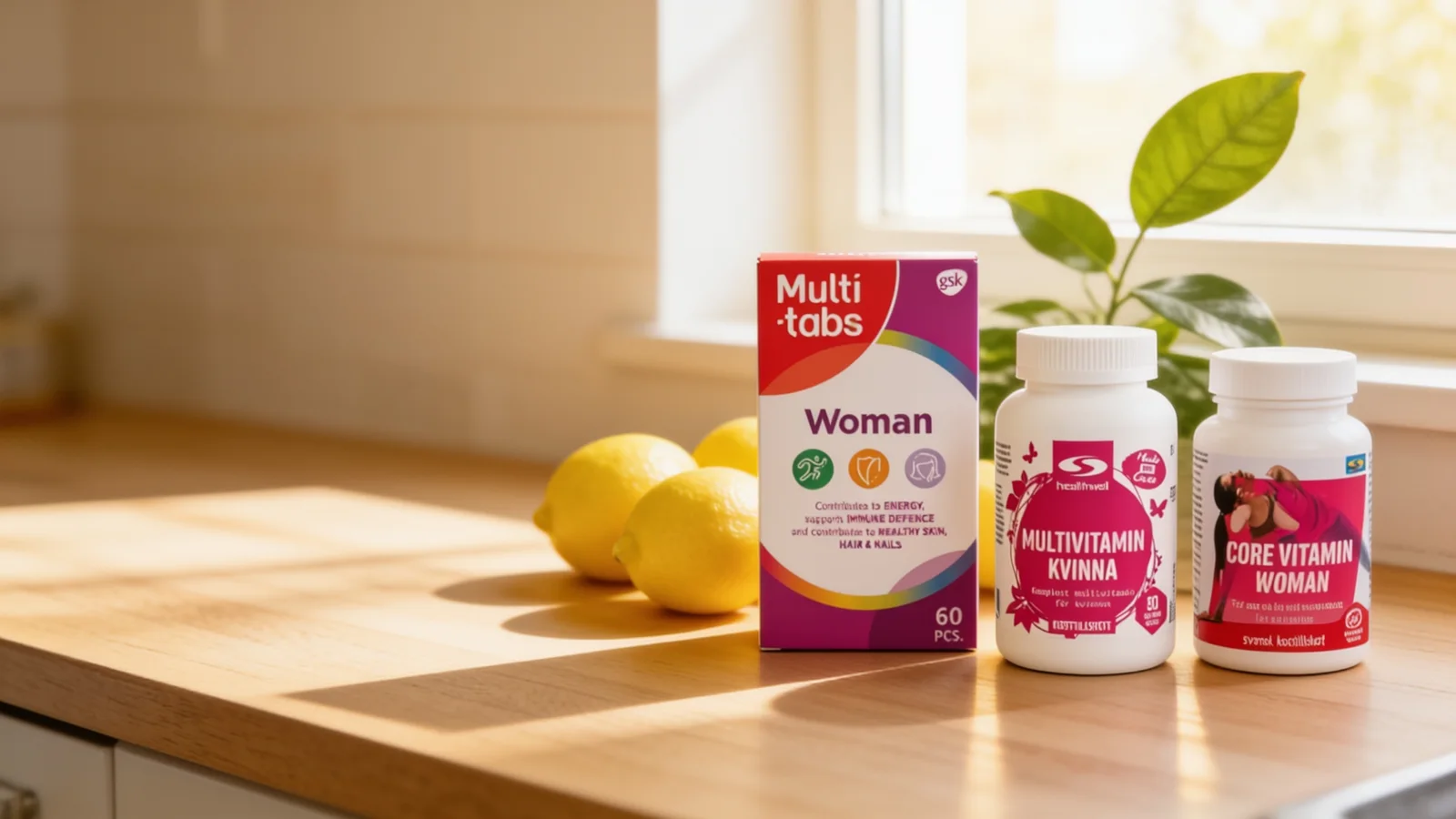 multivitamin til kvinder