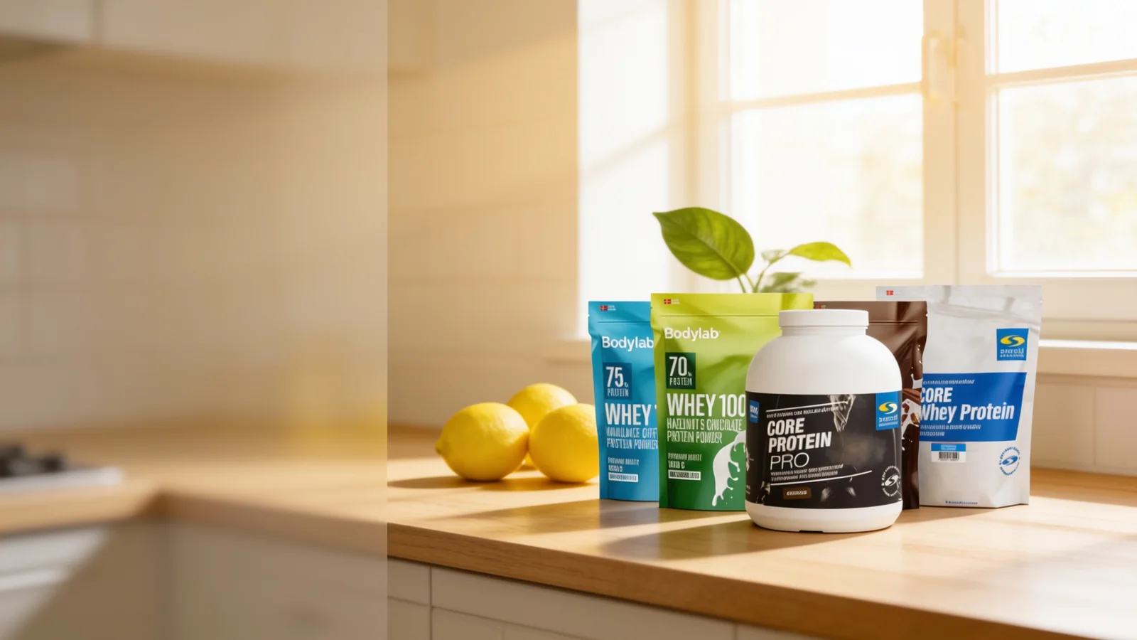 proteinpulver uden sødestoffer
