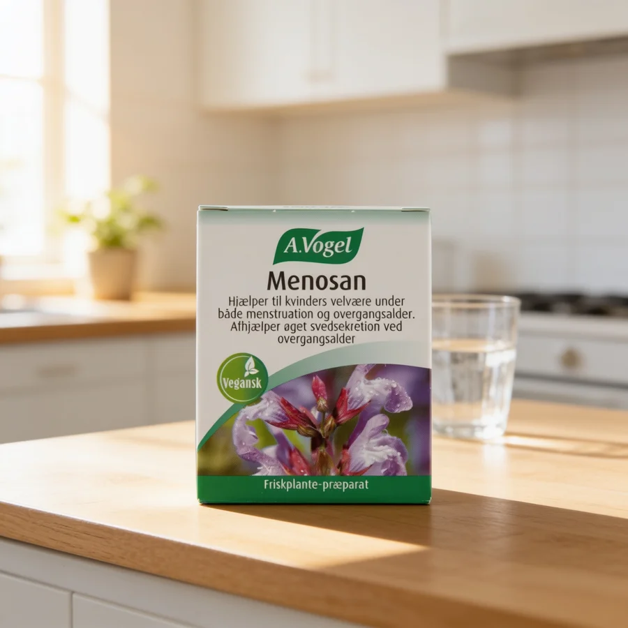 A. Vogel Menosan – 30 tabletter i et hverdagsmiljø