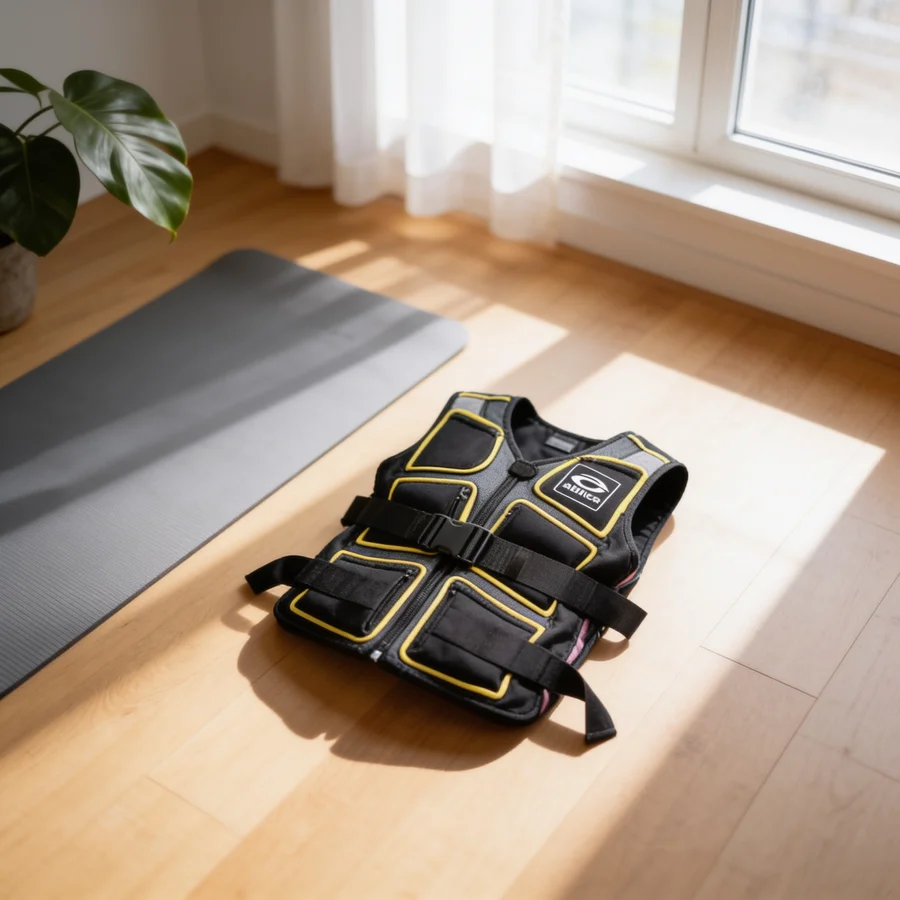 Abilica WeightVest Flexi 10 kg i et hverdagsmiljø