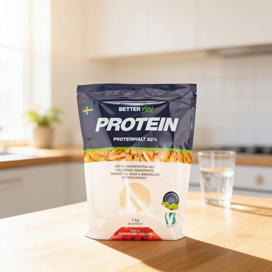 Better You Ærte- & Havreprotein i et hverdagsmiljø