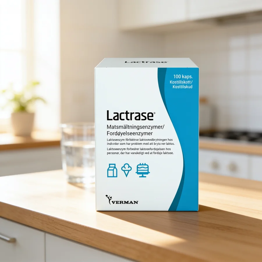 Lactrase Kapsler i et hverdagsmiljø