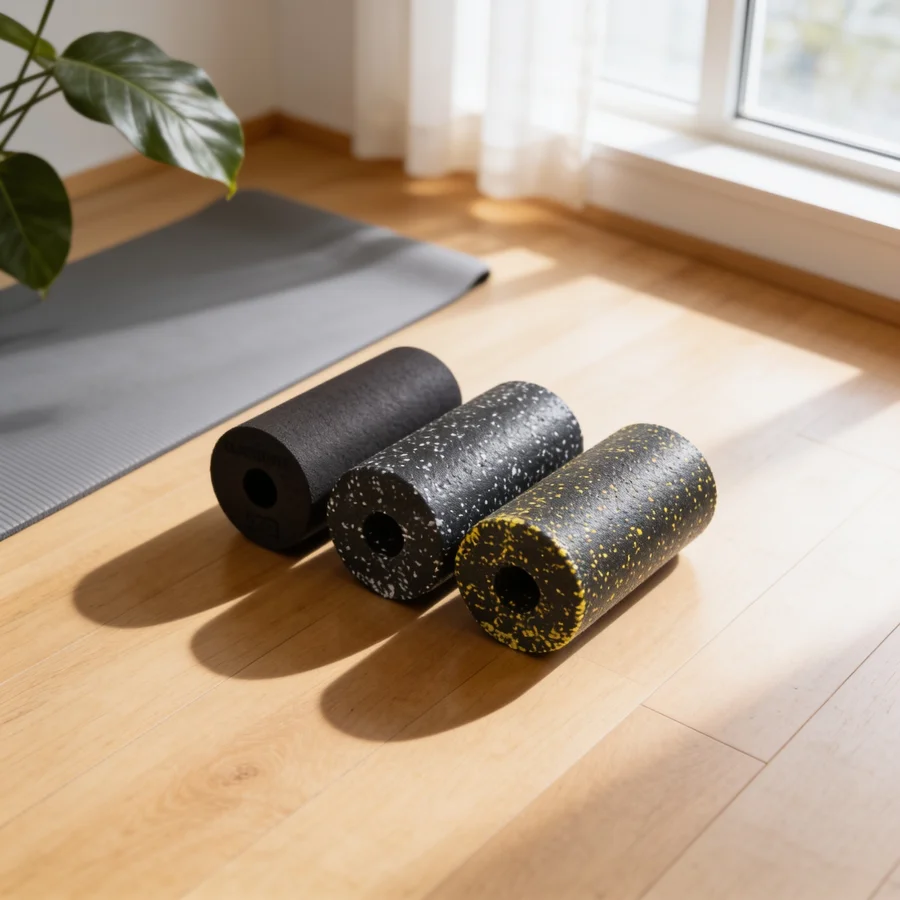 Blackroll Standard Foam Roller i et hverdagsmiljø