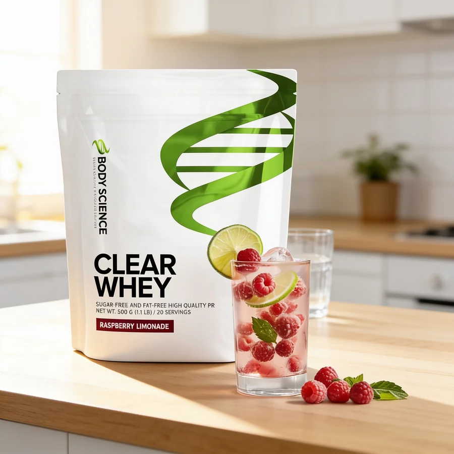 Body Science Clear Whey i et hverdagsmiljø