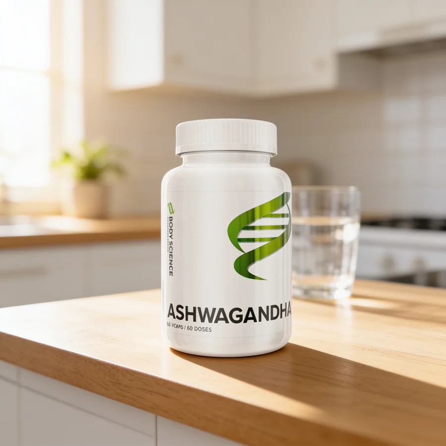 Body Science Wellness Series Ashwagandha i et hverdagsmiljø