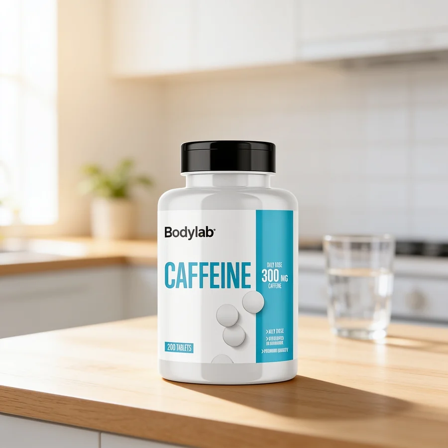 Bodylab Caffeine i et hverdagsmiljø
