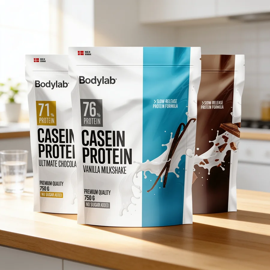 Bodylab Casein Protein i et hverdagsmiljø