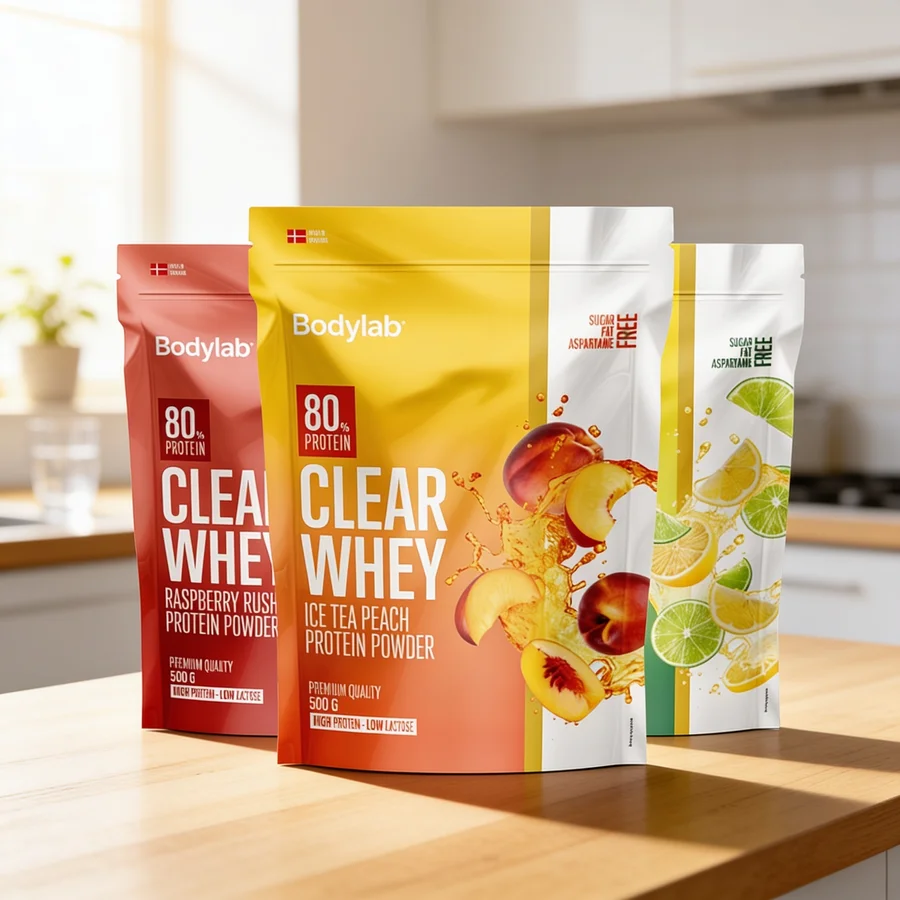 Bodylab Clear Whey i et hverdagsmiljø