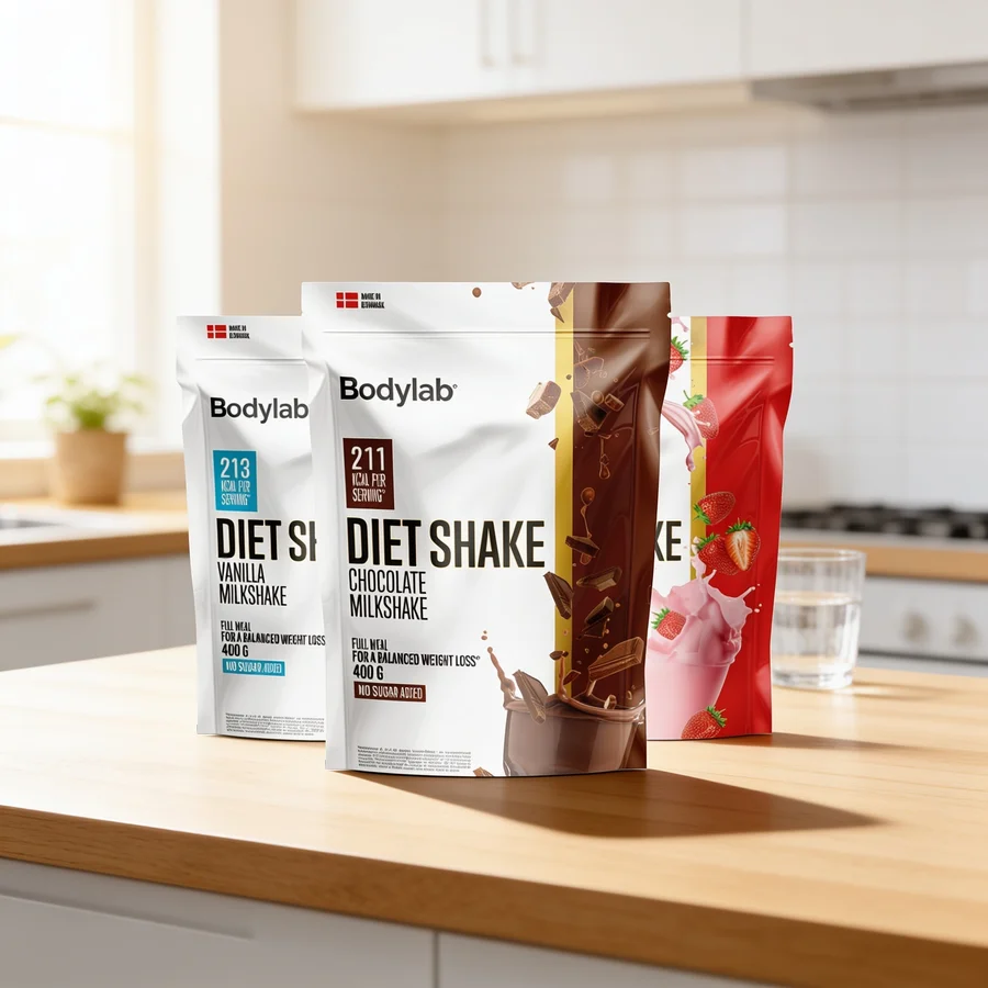 Bodylab Diet Shake i et hverdagsmiljø