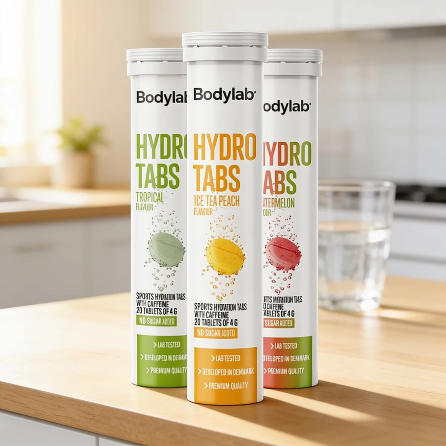 Bodylab Hydro Tabs i et hverdagsmiljø
