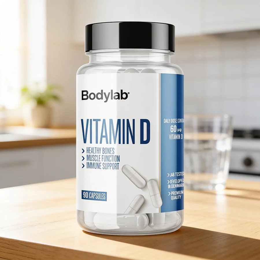 Bodylab Vitamin D 60 µg i et hverdagsmiljø