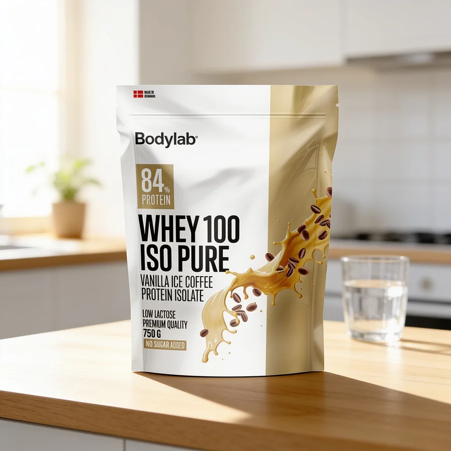 Bodylab Whey 100 ISO Pure i et hverdagsmiljø
