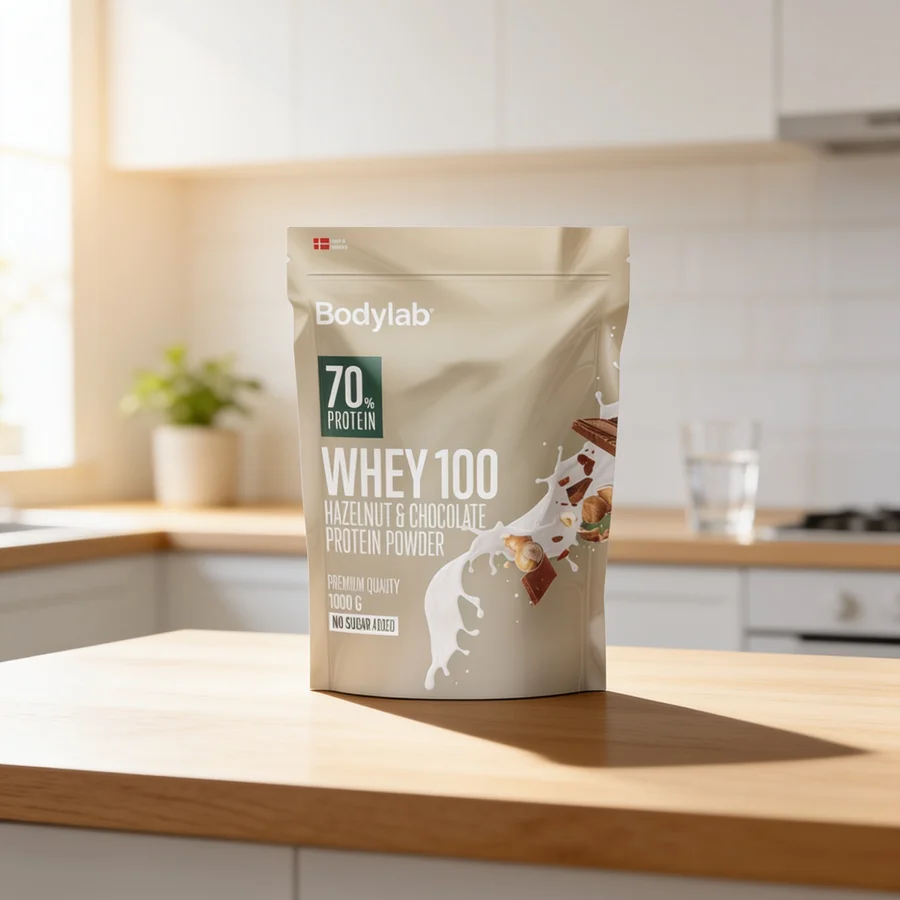 Bodylab Whey 100 Neutral i et hverdagsmiljø