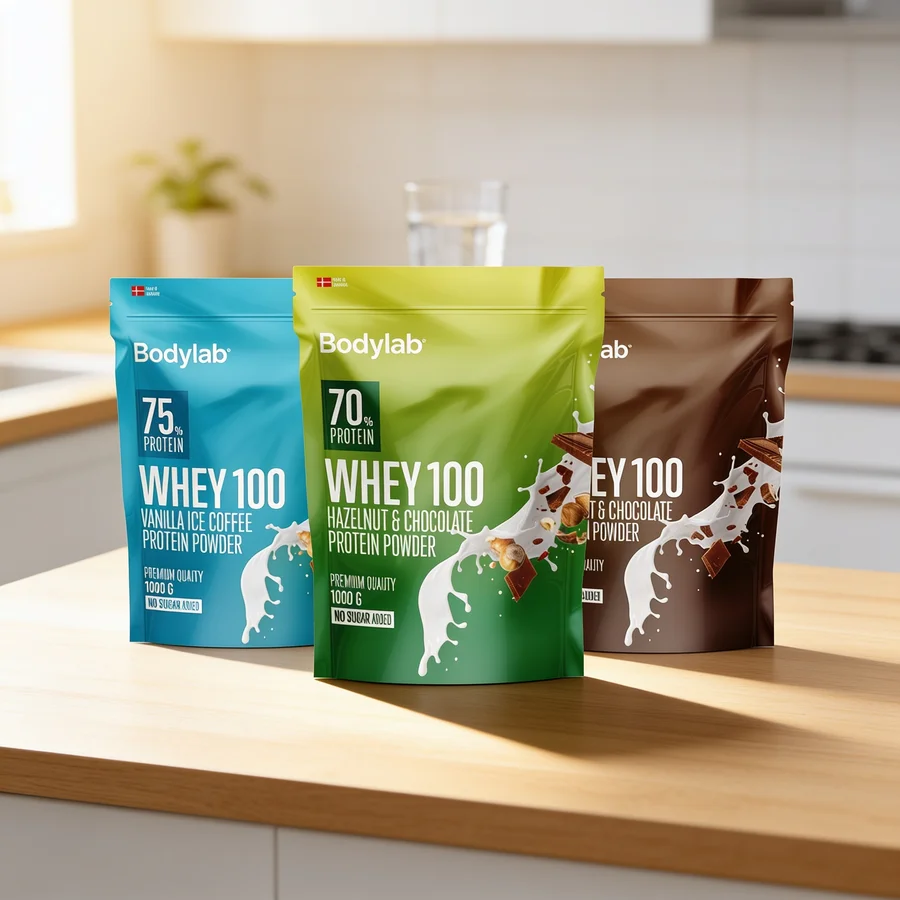 Bodylab Whey 100 i et hverdagsmiljø