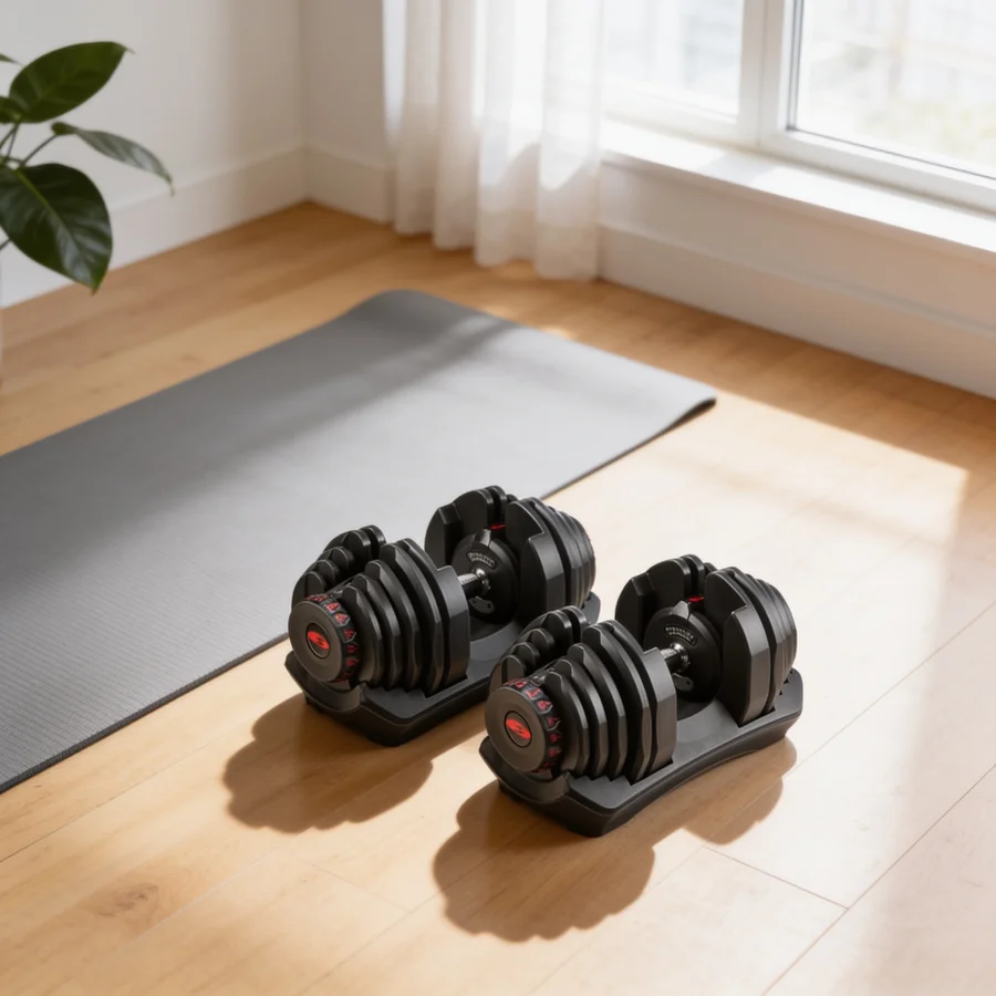 Bowflex SelectTech 1090i i et hverdagsmiljø
