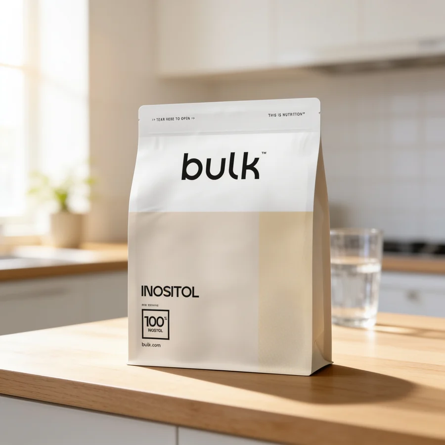 Bulk Inositol Pulver i et hverdagsmiljø