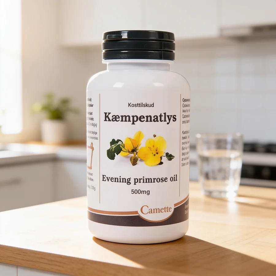Camette Kæmpenatlys GLA Evening Primrose i et hverdagsmiljø