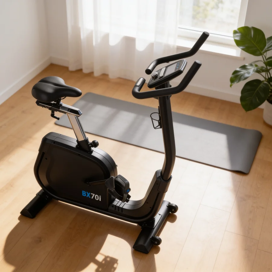 cardiostrong Motionscykel BX70i i et hverdagsmiljø