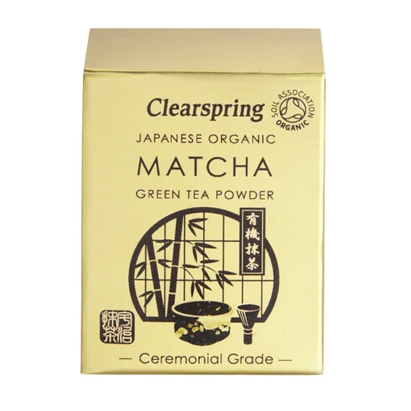 Clearspring Matcha Grøn Te Pulver (Ceremoni Grade)