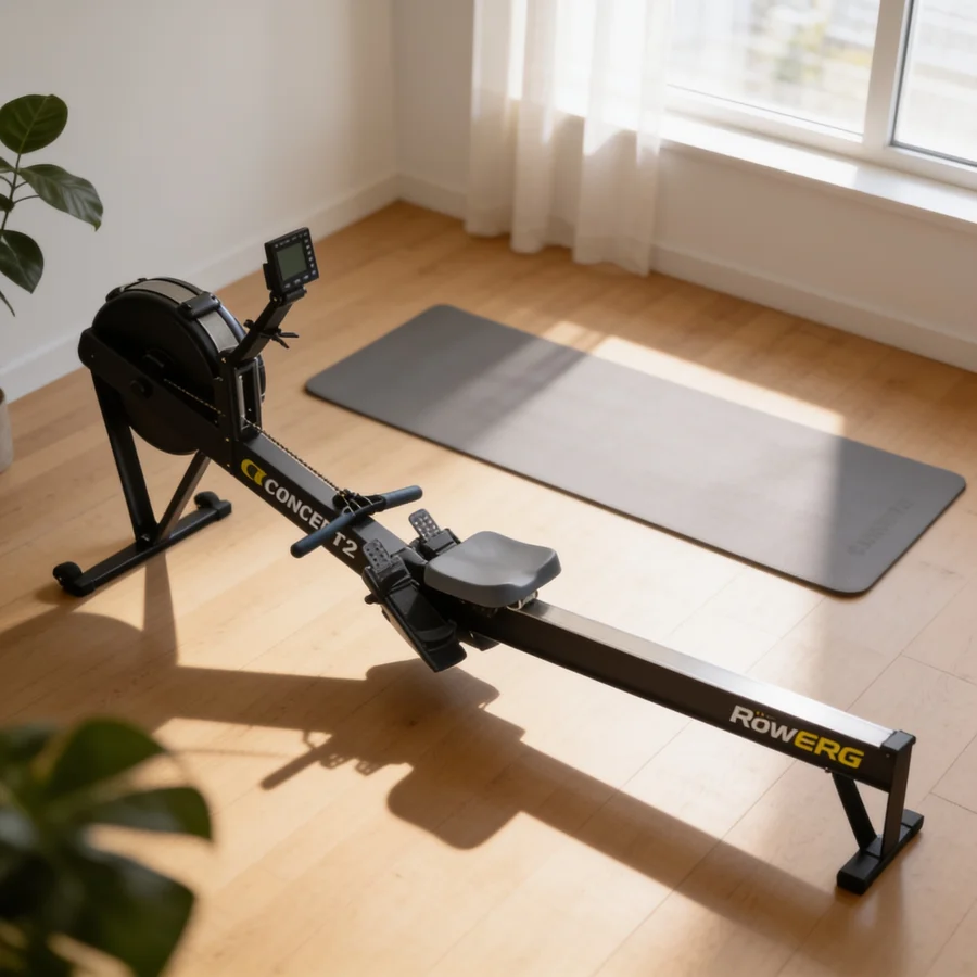 Concept2 RowErg (PM5) i et hverdagsmiljø