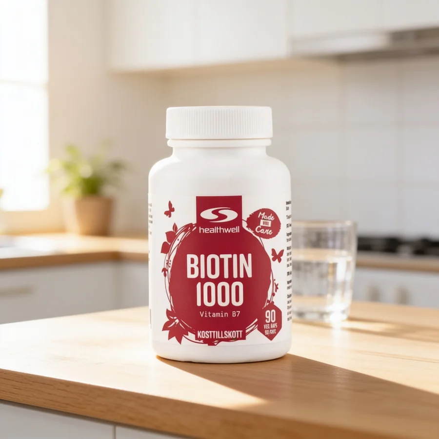 Core Biotin 1000 i et hverdagsmiljø