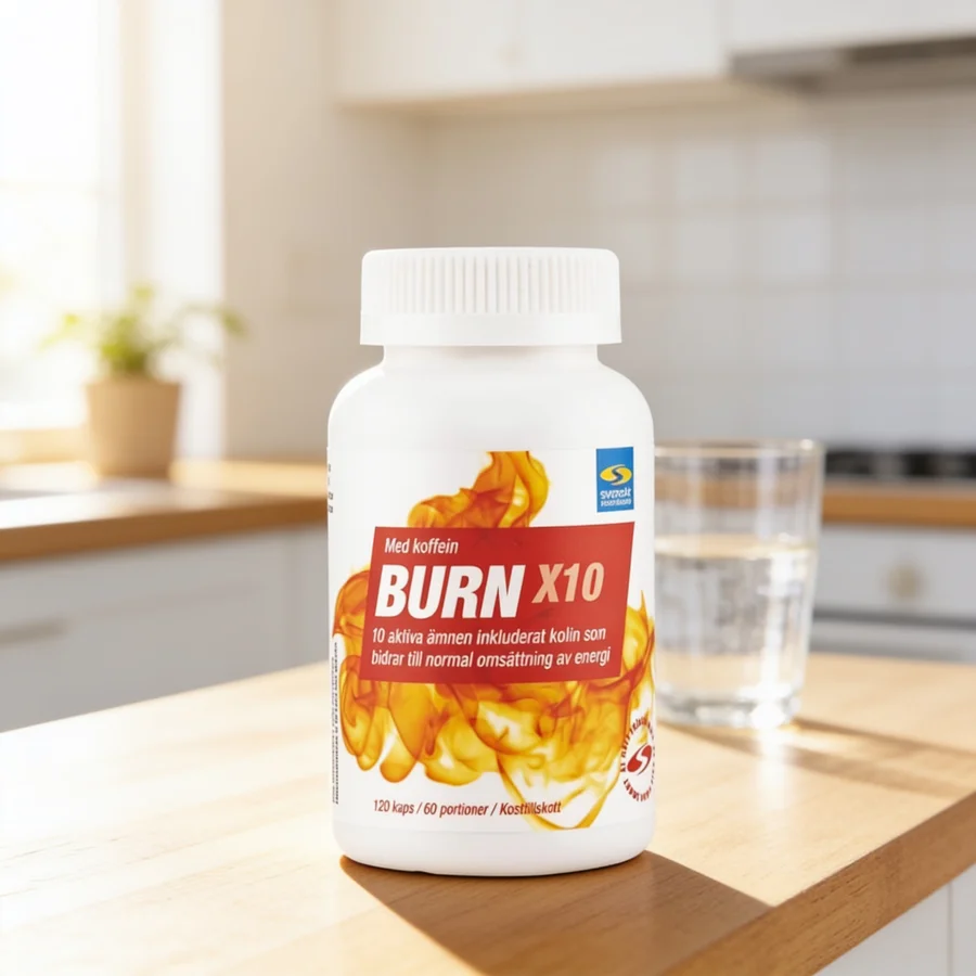Core BURN (med koffein) i et hverdagsmiljø