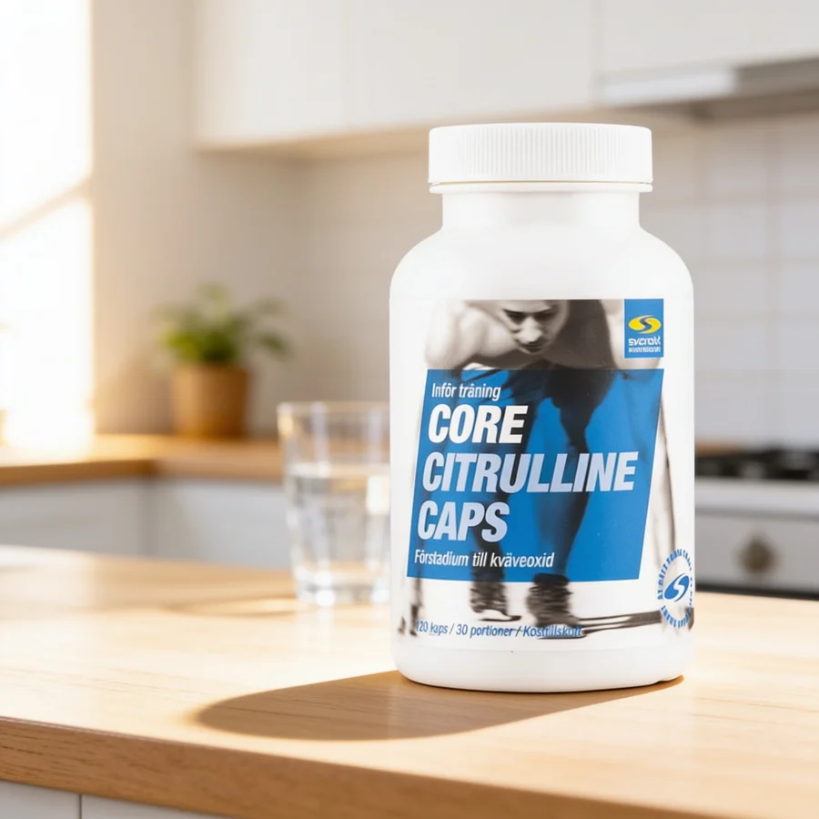 Core Citrulline Caps i et hverdagsmiljø