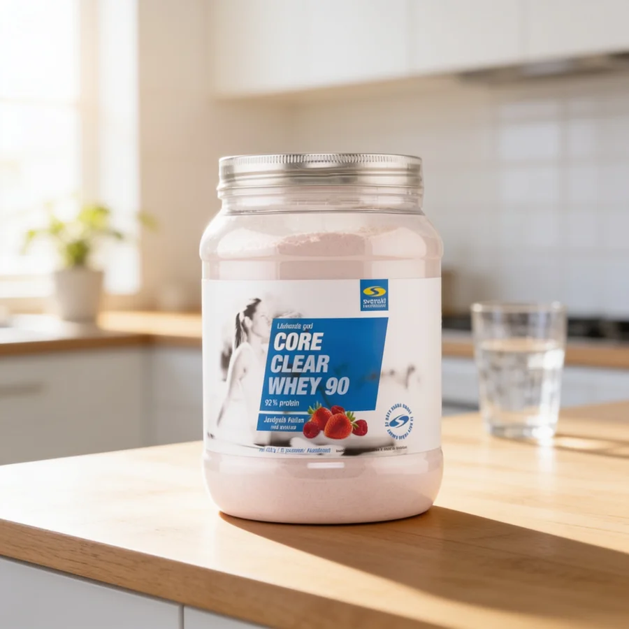 Core Clear Whey 90 i et hverdagsmiljø