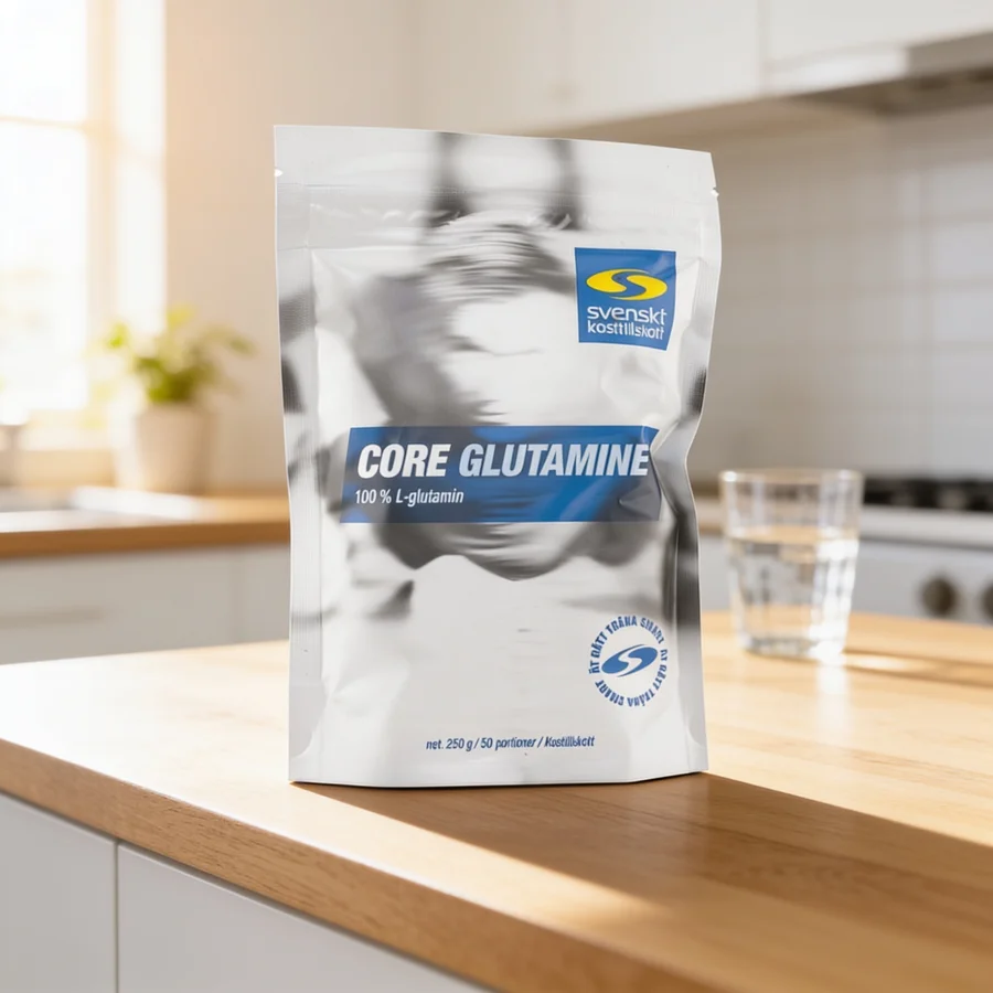 Core Glutamine i et hverdagsmiljø