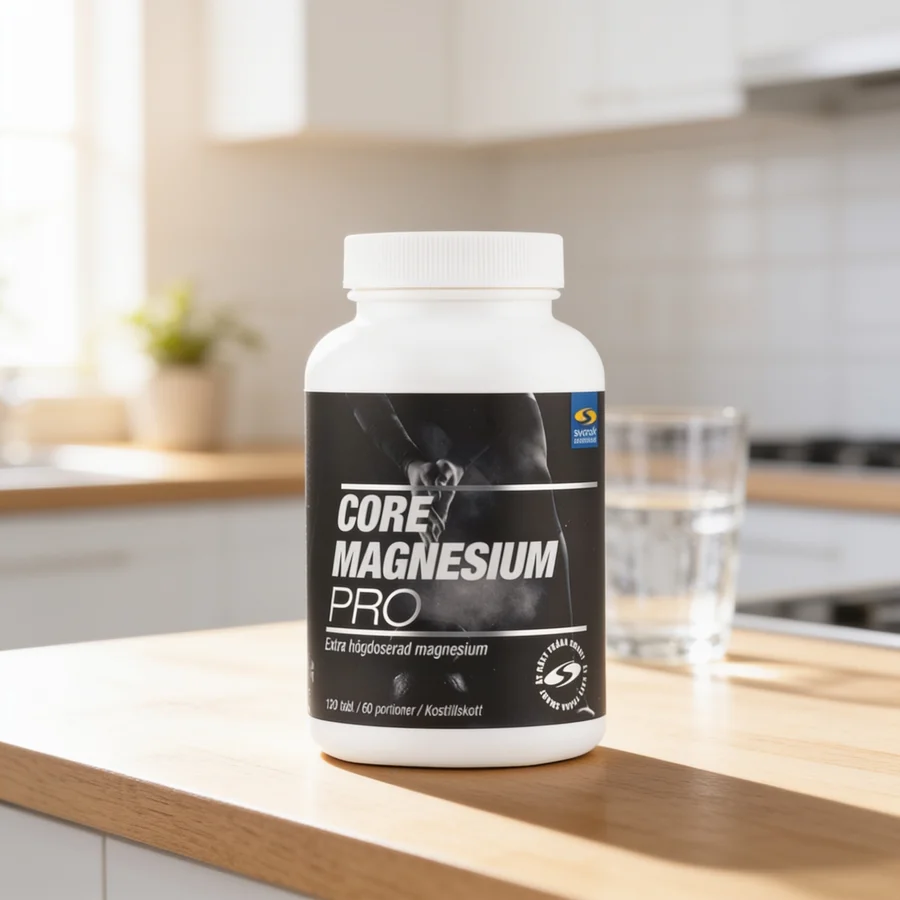 Core Magnesium Pro i et hverdagsmiljø