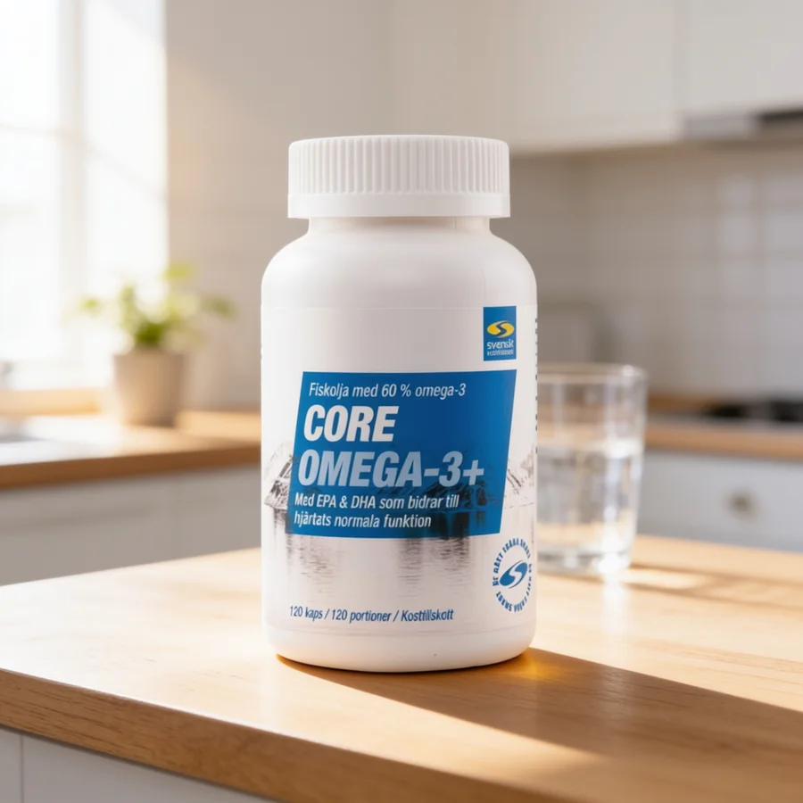 Core Omega-3+ i et hverdagsmiljø