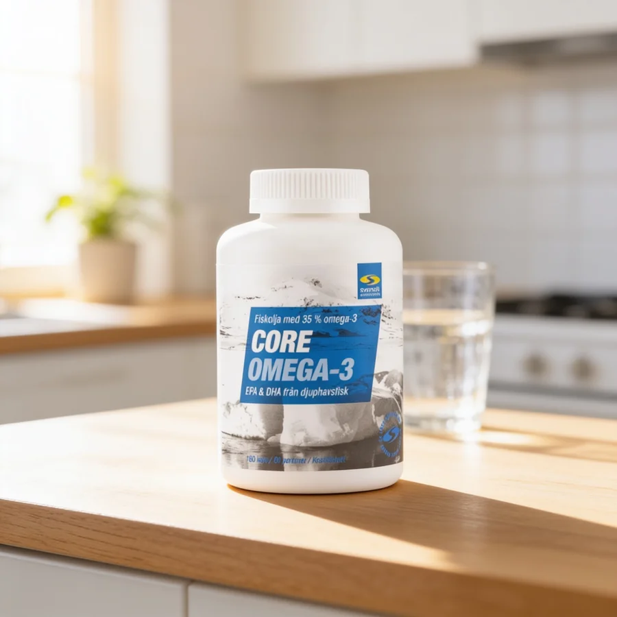 Core Omega-3 i et hverdagsmiljø