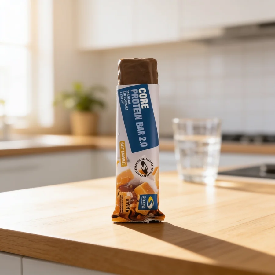 Core Protein Bar 2.0 i et hverdagsmiljø
