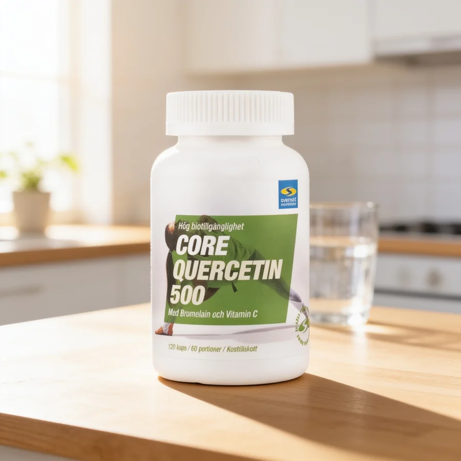 Core Quercetin 500 i et hverdagsmiljø