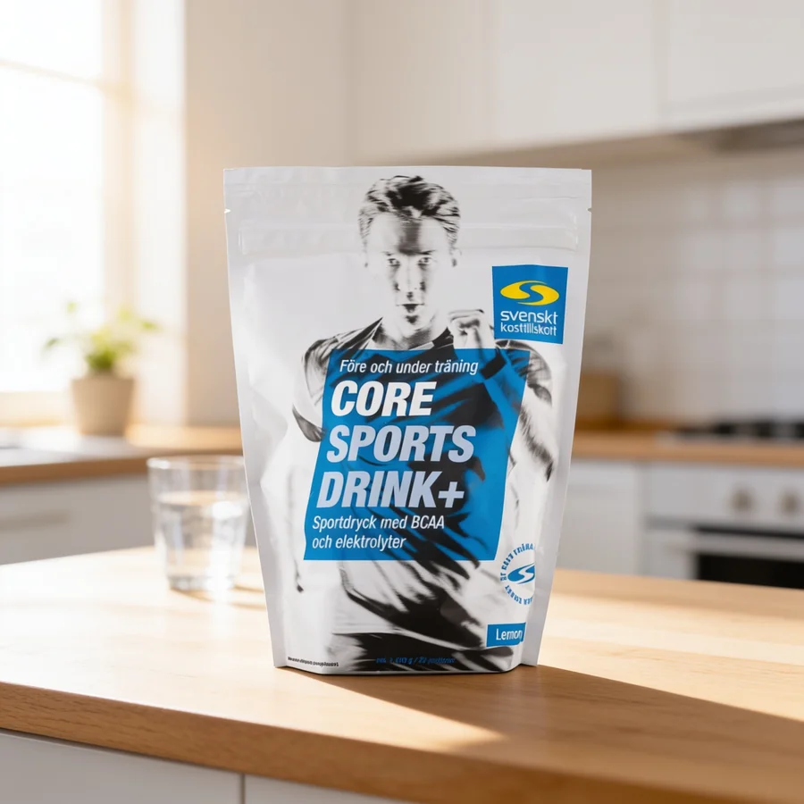 Core Sports Drink+ i et hverdagsmiljø