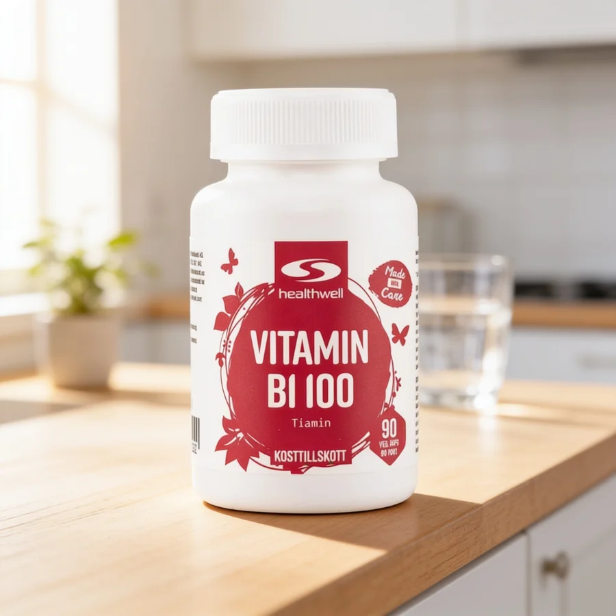 Core Vitamin B1 100 i et hverdagsmiljø