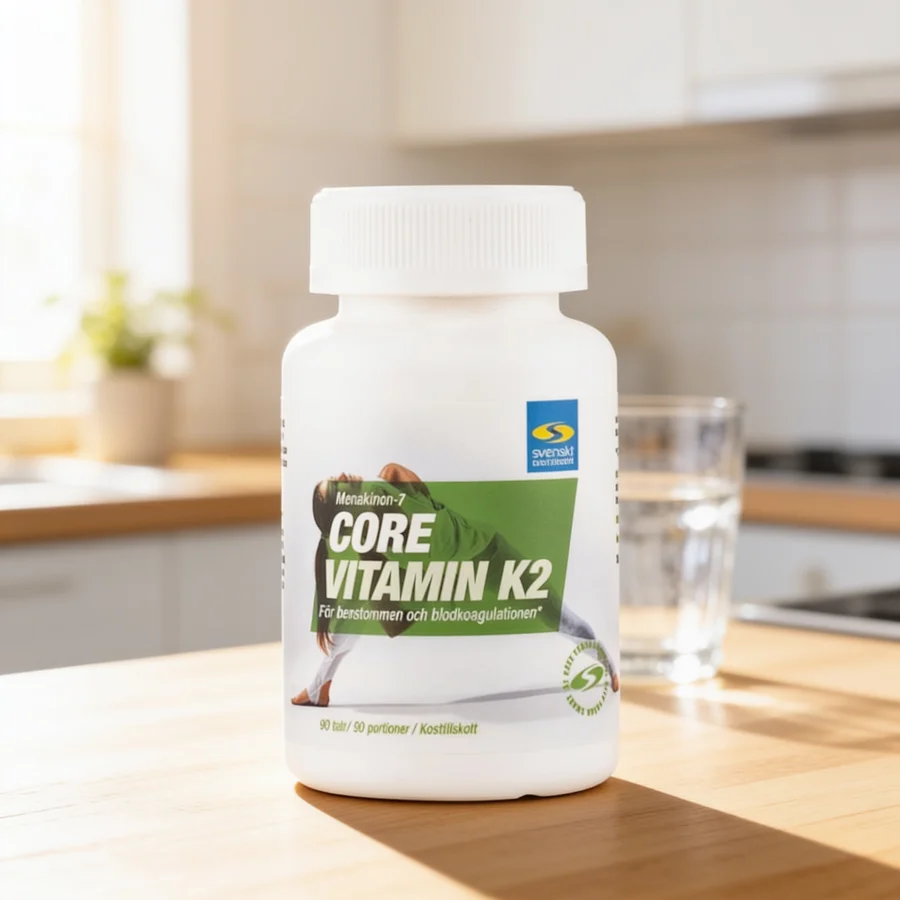 Core Vitamin K2 i et hverdagsmiljø