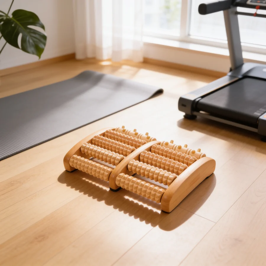 Croll & Denecke Fod Massagerulle 2x5 i et hverdagsmiljø