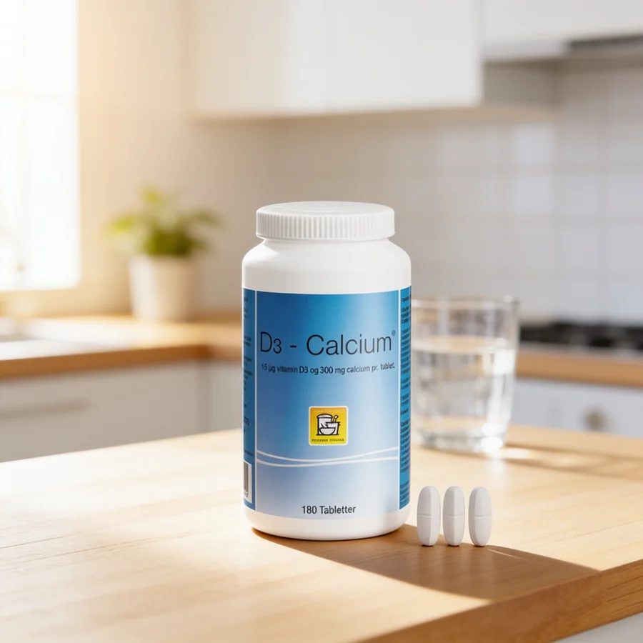 D3 Calcium (D3 Pharmacy) i et hverdagsmiljø