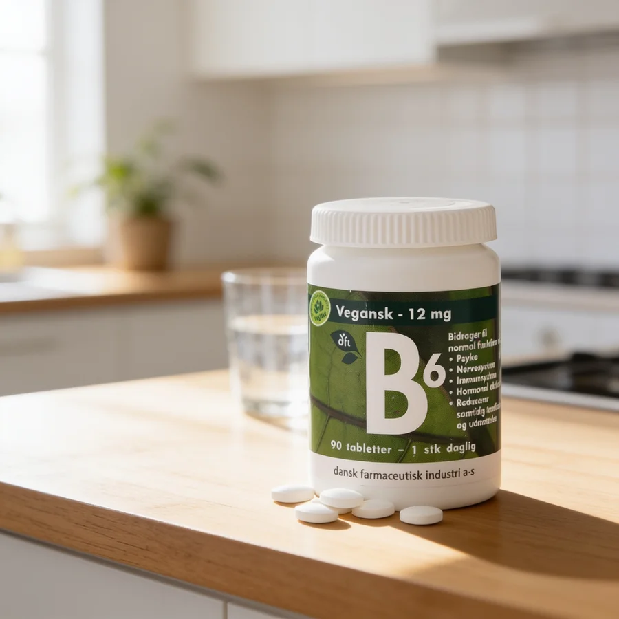 DFI B6-vitamin 12 mg i et hverdagsmiljø