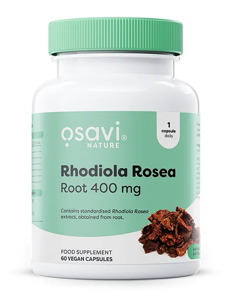 Rhodiola Rosea Rod 400 mg (vegansk)