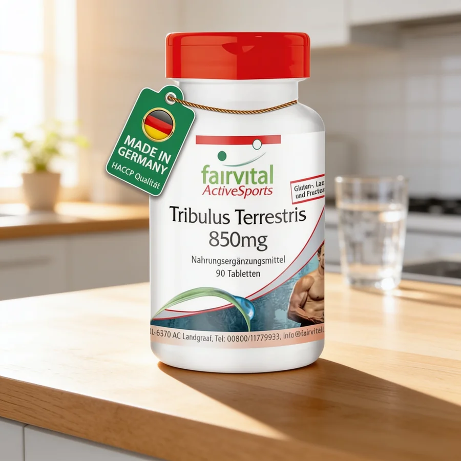 Fairvital Tribulus Terrestris-ekstrakt 850 mg i et hverdagsmiljø