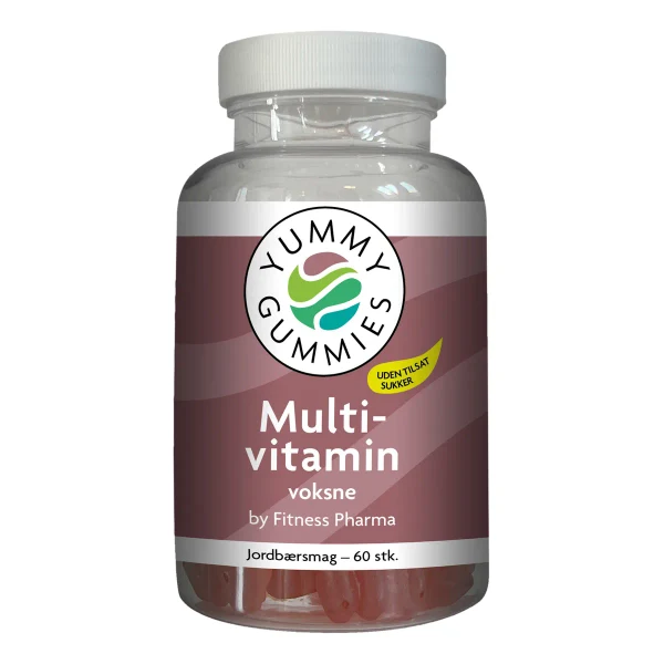 Yummy Gummies by Fitness Pharma Multivitamin Voksne