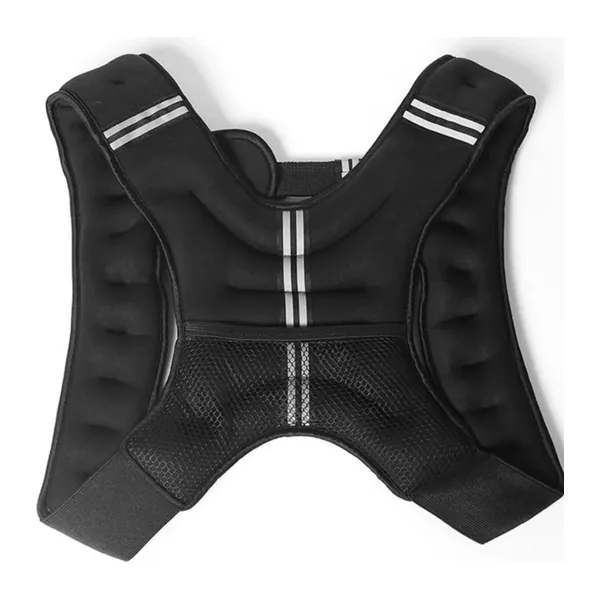 FITNESSFREE Vægtvest Sort Fast 10 KG