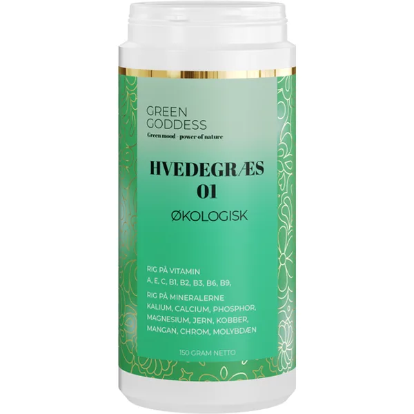 Green Goddess Hvedegræs 01 Økologisk 150 g