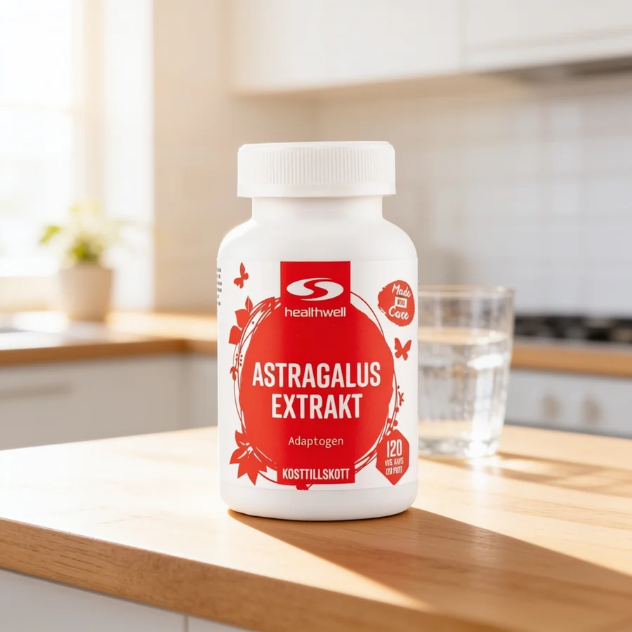 Healthwell Astragalus Ekstrakt i et hverdagsmiljø