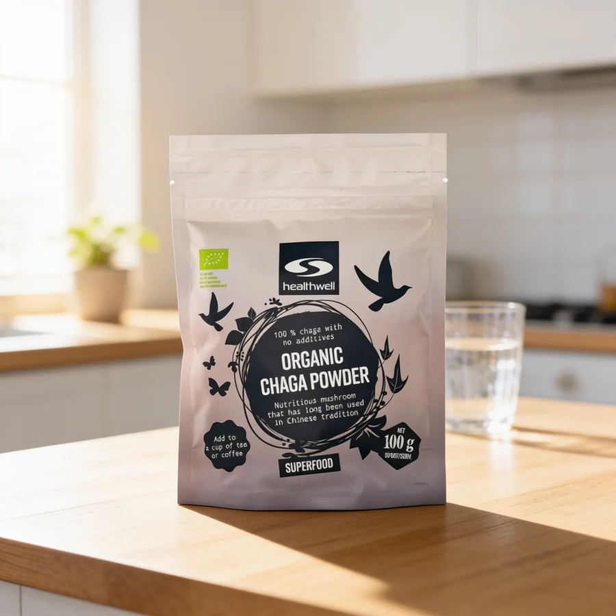 Healthwell Chaga ØKO i et hverdagsmiljø