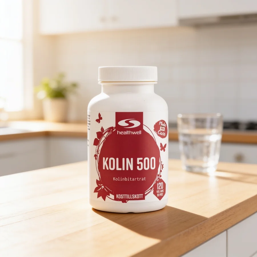 Healthwell Cholin 500 i et hverdagsmiljø