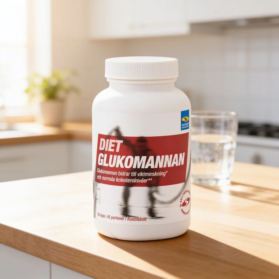 Healthwell Diet Glucomannan i et hverdagsmiljø