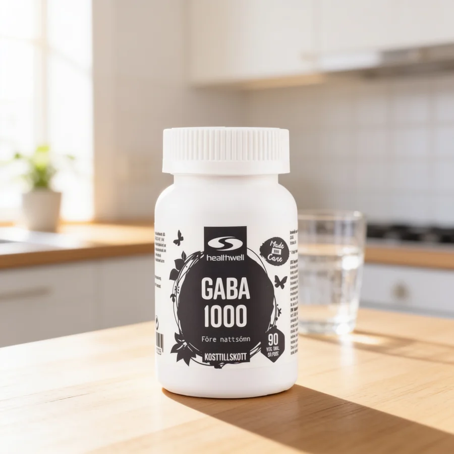 Healthwell GABA 1000 i et hverdagsmiljø